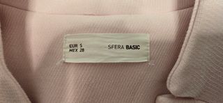 Abrigo rosa de Sfera