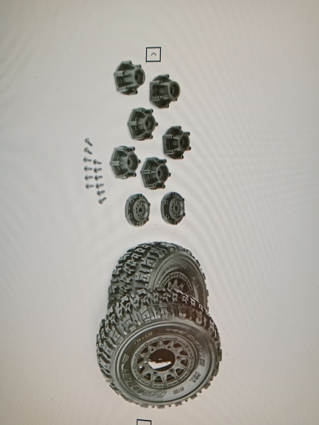 Ruedas proline 1:10 trencher sc2.2 hex 12. nuevas