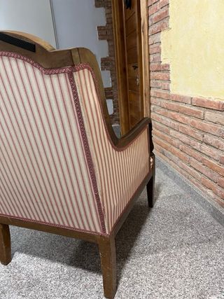 Butaca vintage estilo clasico