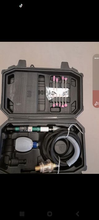 Kit micro rectificação pneumatica