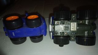2 carri attrezzi Tonka Hasbro giochi in plastica