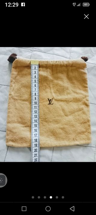 Bolsa Louis Vuitton dustbag 