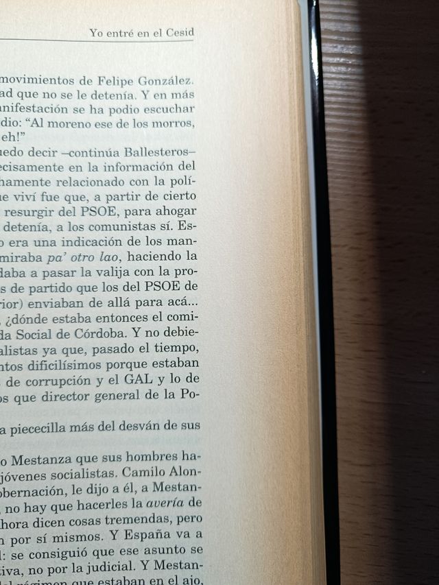 Yo entré en el cesid