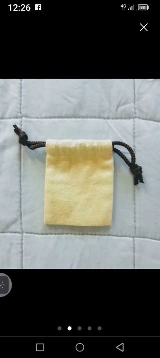 Louis Vuitton dustbag.