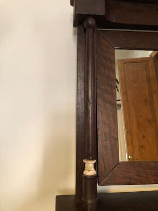 Tocador de mesa con espejo