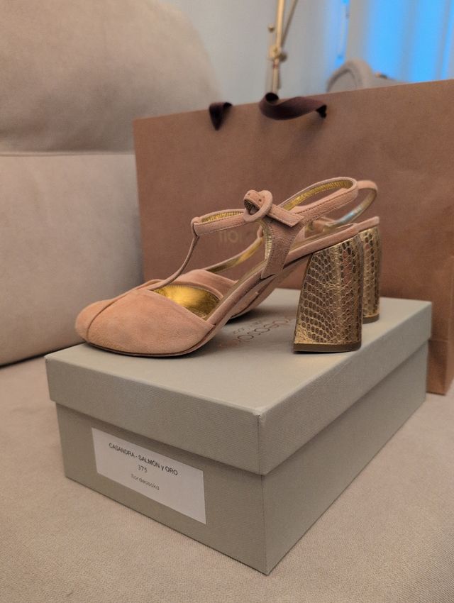 Sandals Asoka Zapatos Zapatos Flor De Asoka De Segunda Mano Por 69