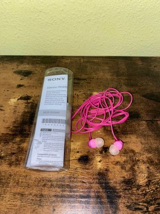 Auriculares Sony Rosa