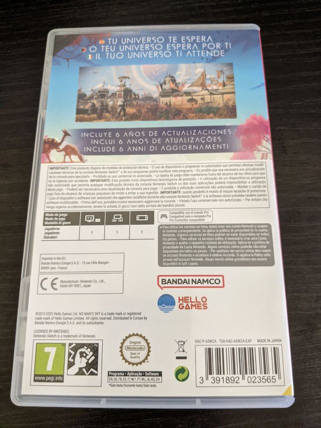 No Man's Sky Nintendo Switch