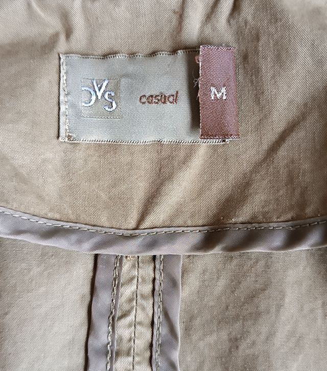 Trench gabardina verde kaki