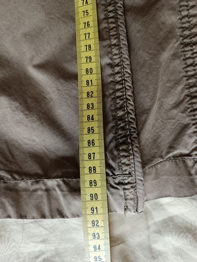 Trench gabardina verde kaki