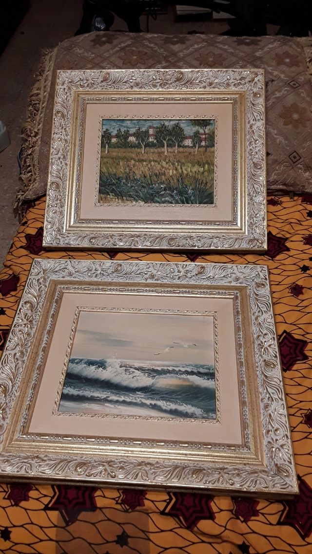 Cuadros pintados a mano