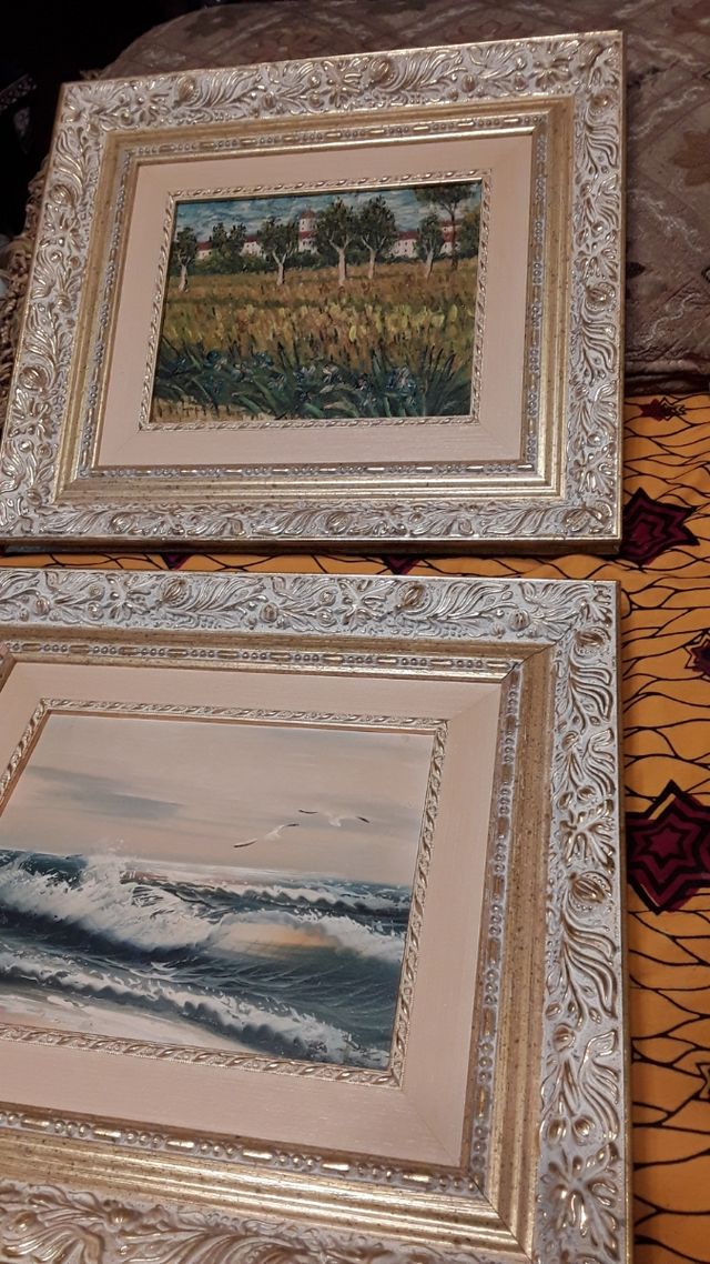 Cuadros pintados a mano