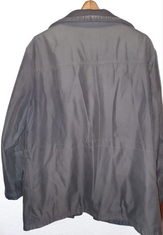 Parka hombre azul-grisáceo 56