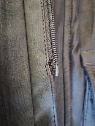 Parka hombre azul-grisáceo 56