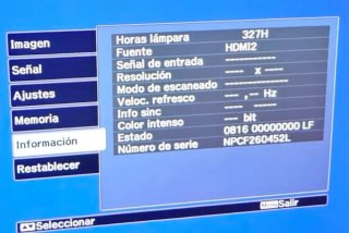 Proyector Epson EH-TW3200