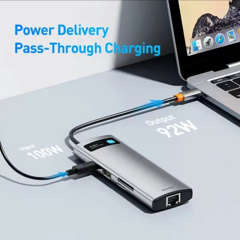 DOCKING STATION 8en1 USB TYPE-C MODELO 2 afbeelding 3