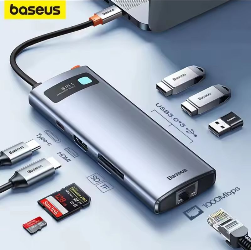 DOCKING STATION 8en1 USB TYPE-C MODELO 2 afbeelding 7