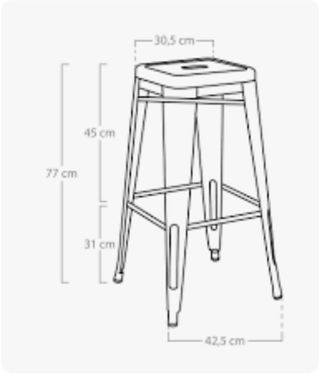 Sillas y taburetes Tolix
