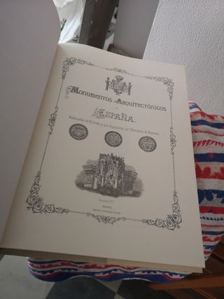 Libro monumentos arquitectónicos de España