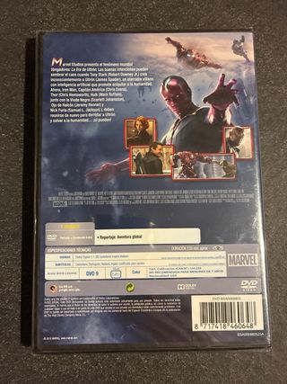 Los vengadores la era de ultron Dvd
