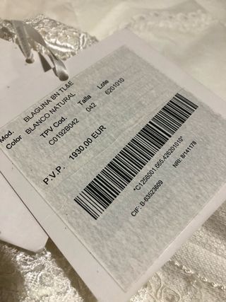 Vestido de novia  pronovias