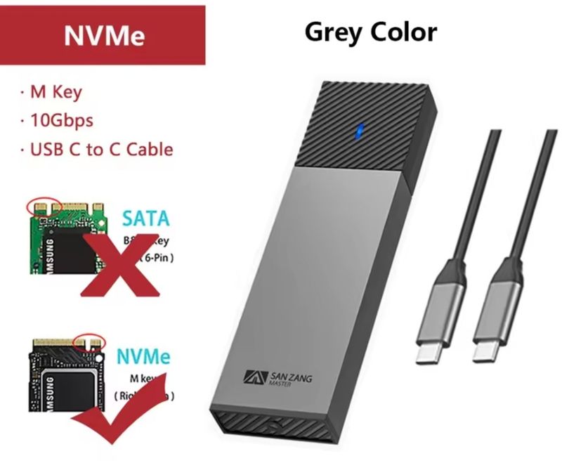 Carcasa SSD M2 NVMe 10GB FUENGIROLA afbeelding 3