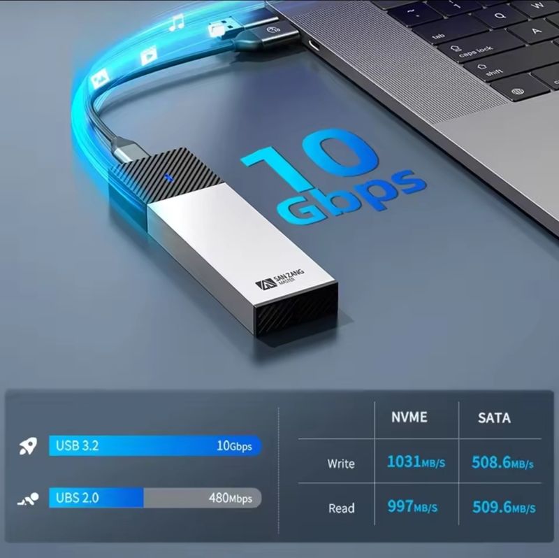 Carcasa SSD M2 NVMe 10GB FUENGIROLA afbeelding 8