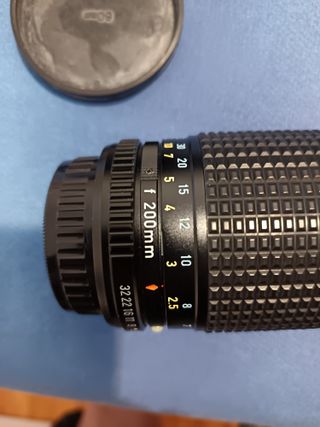 Vendo cámara analógica Pentax P30 T,objetivo 28;80