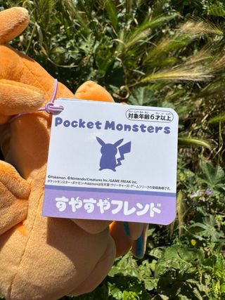 Peluche Pokémon Takara Tomy Sleeping Suya Suya Charizard