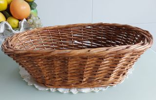 CESTA DE MIMBRE SIN ESTRENAR