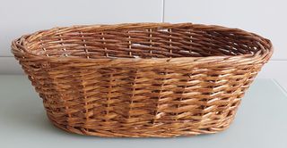 CESTA DE MIMBRE SIN ESTRENAR