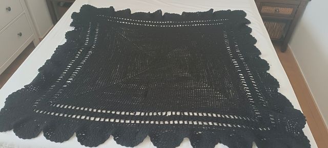 Toquilla Pelerina muy antigua de lana auténtica