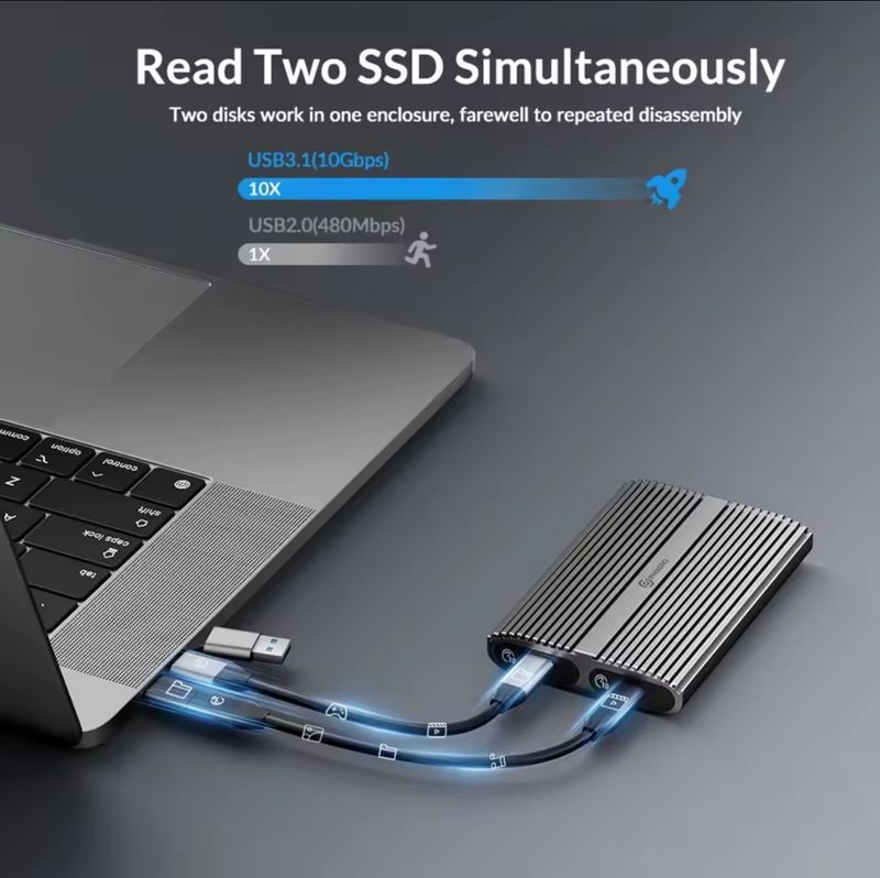 Carcasa SSD M2 NVME (DOBLE) FUENGIROLA afbeelding 9