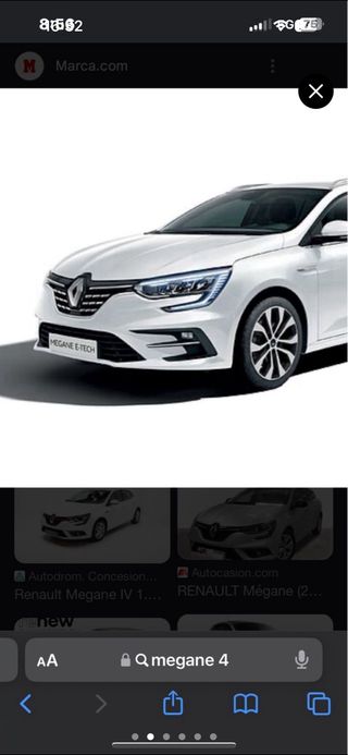Marcos antiniebla Renault megane 4 