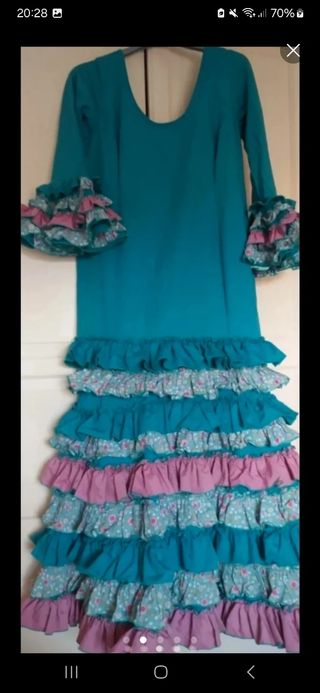 Traje flamenca gitana niña