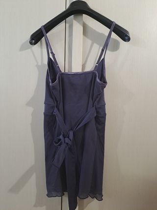 Top vintage L misure all'interno spalline sottili