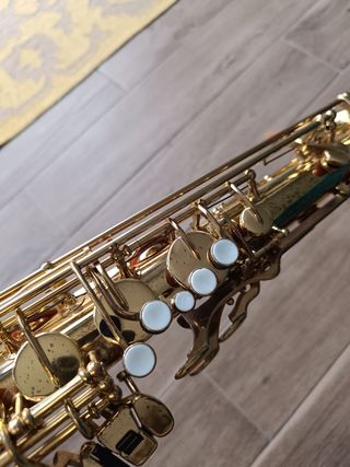 Saxo Tenor Yamaha YTS-31 Logo Púrpura de 1972