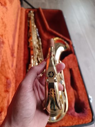 Saxo Tenor Yamaha YTS-31 Logo Púrpura de 1972