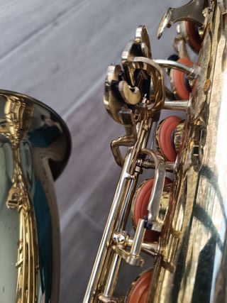 Saxo Tenor Yamaha YTS-31 Logo Púrpura de 1972
