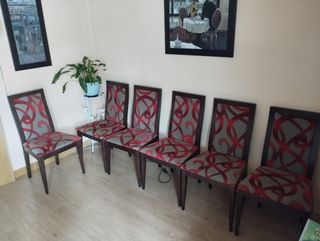 Mesa salón comedor con sillas