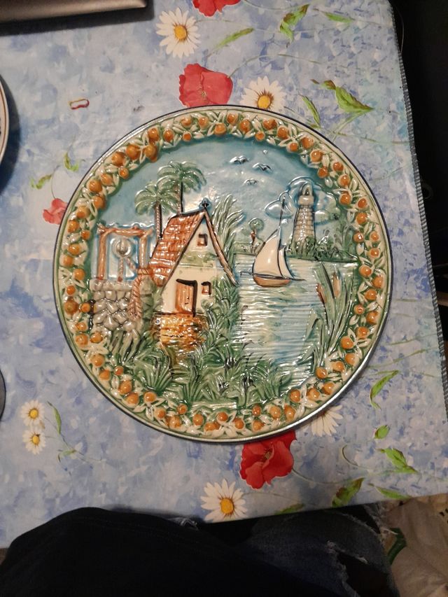 Plato decorativo Sevillano