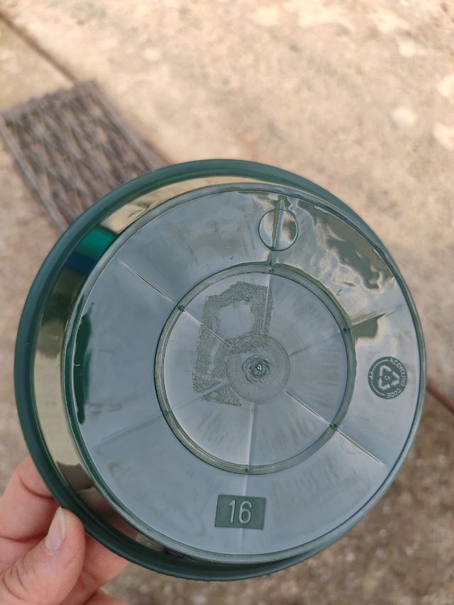 30 Sottovasi verdi nuovi, diametro 16