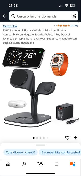 Stazione di Ricarica Telefono