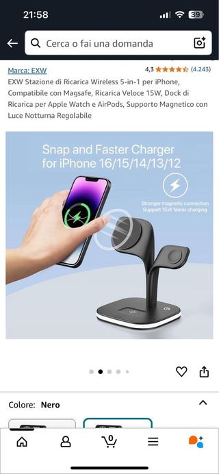 Stazione di Ricarica Telefono