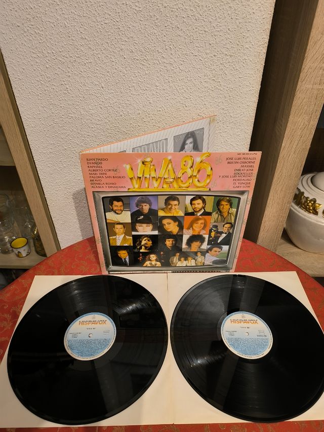 Viva 86. Doble Disco de Vinilo Recopilatorio 