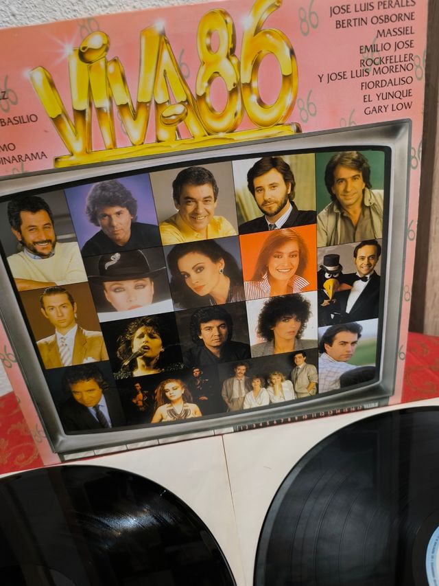 Viva 86. Doble Disco de Vinilo Recopilatorio 