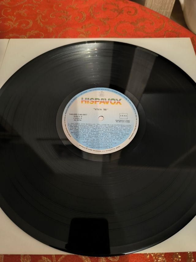 Viva 86. Doble Disco de Vinilo Recopilatorio 