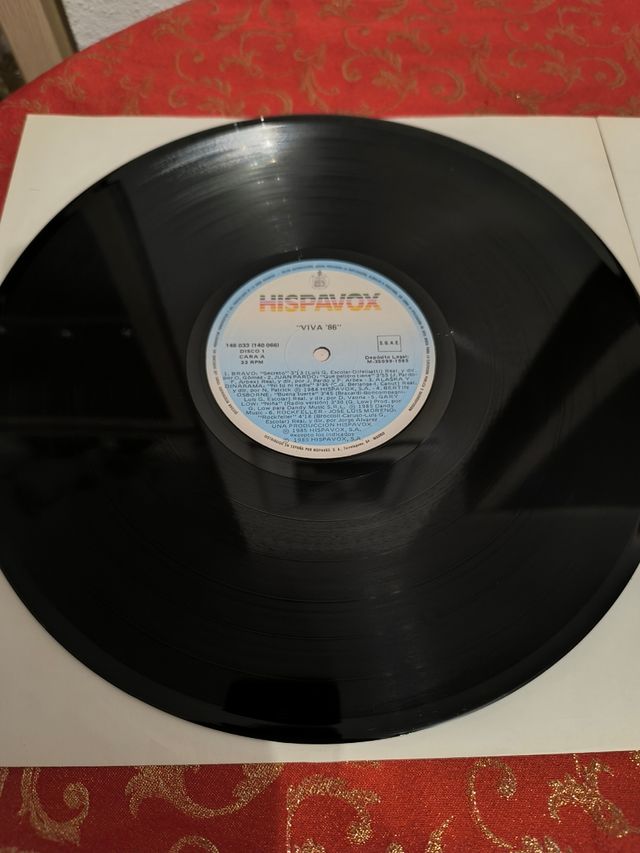 Viva 86. Doble Disco de Vinilo Recopilatorio 