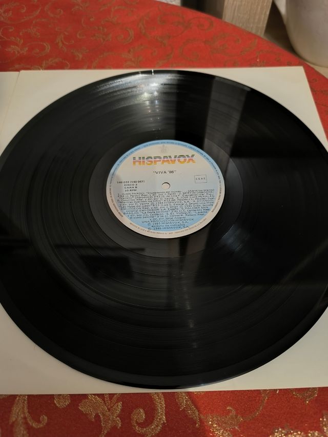 Viva 86. Doble Disco de Vinilo Recopilatorio 
