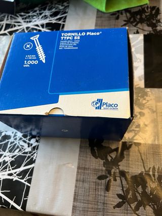 Tornillo TTPC autoroscante. Caja de 1000 unidades